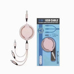 Arkez 3-in-1 Universal Charging Cable - Multi-Device Fast Data Cord