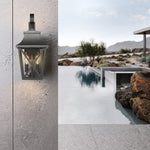 Arkez Black Outdoor Wall Light – Modern Industrial Waterproof Fixture