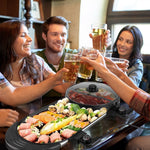 Arkez 2200W 2-in-1 Electric Hot Pot & BBQ Grill – 5-Gear Dual Control