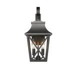 Arkez Black Outdoor Wall Light – Modern Industrial Waterproof Fixture