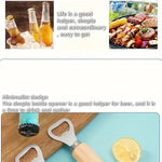 Arkez Heavy-Duty Beer Capper & Corkscrew – Premium Wood & Steel Opener